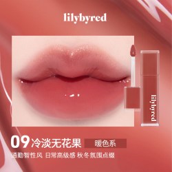 lilybyred 蜜光果汁唇釉显色口红清透水光韩国美容修饰自然持久