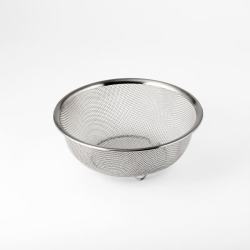 無印良品 MUJI 不锈钢沥水盆 M号 直径19.5cm 厨房洗菜盆