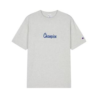 Champion 纯棉印花 燕麦色 S 男士T恤