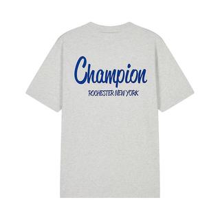 Champion 纯棉印花 燕麦色 S 男士T恤