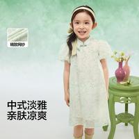 巴拉巴拉 新中式国风儿童连衣裙