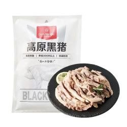 1号会员店 无抗高原黑猪猪肚丝800g