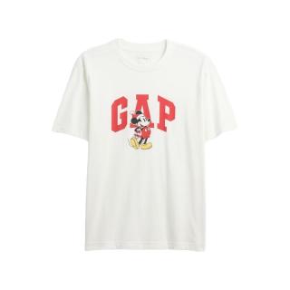 Gap 纯棉卡通印花logo短袖T恤 白色 M
