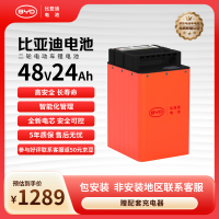 比亚迪 电动车锂电池 48V24Ah锂电