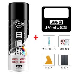 仆旅 汽车补漆笔修复神器 450ml自喷漆+工具包