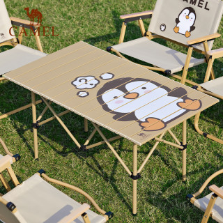 骆驼 户外折叠桌便携野餐桌子露营桌装备野餐野外野营企鹅蛋卷桌