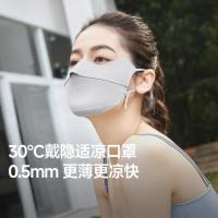 蕉下 无痕无感护眼角防晒口罩 面膜般雾感纱亲肤轻薄透气口罩