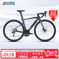 喜德盛 公路自行车RC618/TIAGRA变速桶轴轮组碳纤前叉