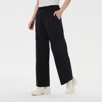 限尺码：KOLON SPORT 阔腿裤防风防晒UPF50+女士防泼水微哈伦梭织裤