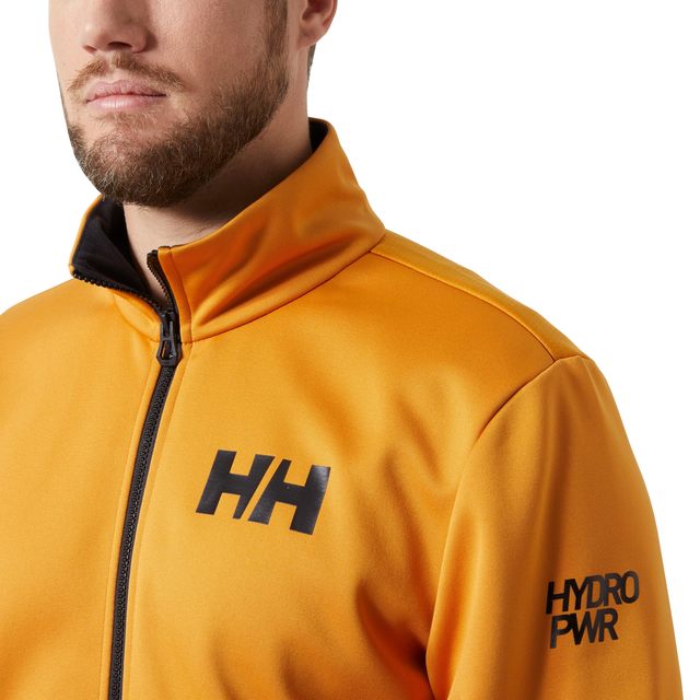 HELLY HANSEN Helly-Hansen 男式 抓绒夹克 2.0, 399 芥末黄 小码