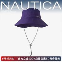 NAUTICA 可收纳 儿童渔夫帽 紫色