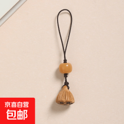 桃木莲蓬 静雅款 手机链挂件短款挂绳 123456