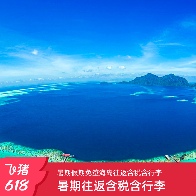 杭州-马来西亚沙巴亚庇吉隆坡5-6天自由行含税含行李
