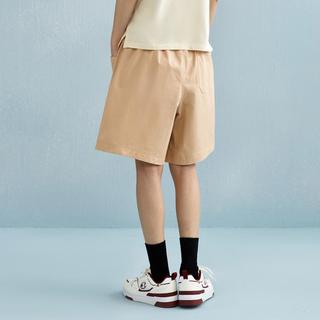 Champion 男士刺绣小Clogo休闲运动五分裤