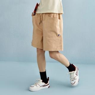 Champion 男士刺绣小Clogo休闲运动五分裤