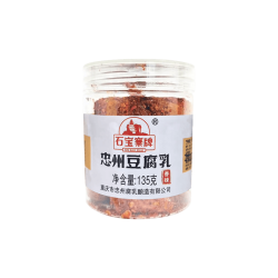 石宝寨 香辣腐乳 135g 瓶装