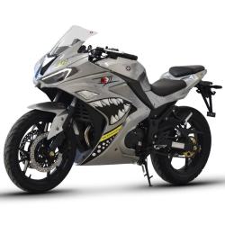 LANGCHUANG 朗创 V6 R3 忍者六代 电动摩托车 银色 72V 2000W