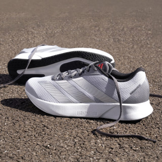 今日必买：adidas DURAMO RC2超轻缓震回弹训练备赛体测跑步鞋男女阿迪达斯   浅银色/金属银/深灰色