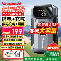 移动端、京东百亿补贴：纽曼 A1 充气泵 12V 汽车应急启动电源