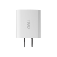 得力 充电器头 5V/2A适用苹果安卓USB快充头直插头电源适配器iPhone华为小米耳机手表平板小家电通用
