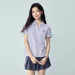 佐丹奴 凉感抗菌防晒 V字翻领 POLO衫