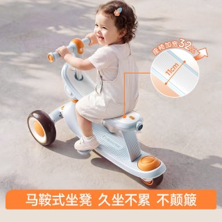 曼龙 儿童滑板车宝宝滑行车可坐可骑滑平衡车