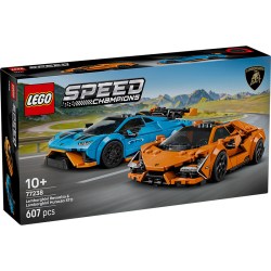 乐高 LEGO乐高机械组77238兰博基尼双赛车益智拼搭