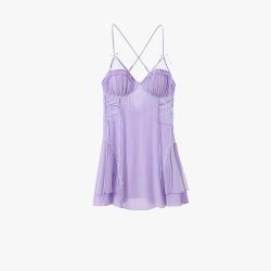 MY BODY 免穿文胸吊带睡裙女性感V领蕾丝美背修身睡衣家居服