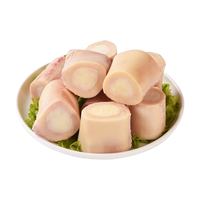 蒙特曼 内蒙古牛棒骨段 净重1kg 新鲜黄牛肉骨髓大骨头