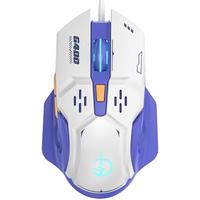剑圣一族 G400x 静音侧键 USB有线鼠标