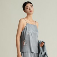 绣娘 国风女真丝睡裙 92203300034
