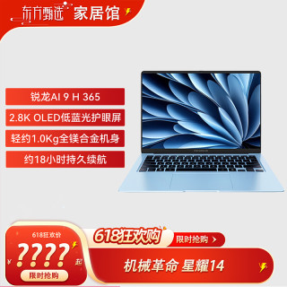 机械革命 星耀14（AI9 H365、32GB、1TB）