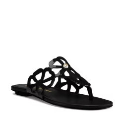 STUART WEITZMAN 镂空平底夹脚凉鞋 2色可选