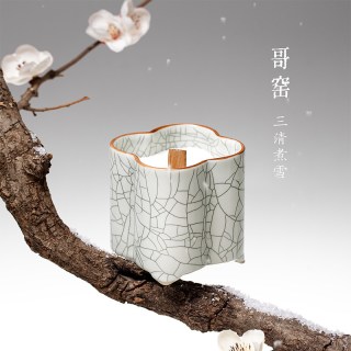 和玺 文创五大名窑香薰蜡烛茶香礼盒生日新婚毕业伴手礼物女生男生