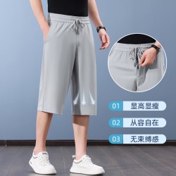 A.W.X 男士运动休闲冰丝七分裤 6094450721082
