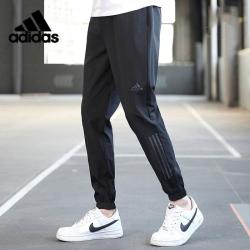 adidas 裤子男裤2026夏季新款运动裤跑步训练休闲裤透气长裤