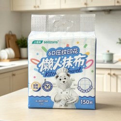 小植家 seazons 小植家 懒人抹布 150抽1提 加厚80g/㎡