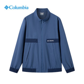 Columbia 梭织夹克男春夏款户外运动外套拒水防晒立领休闲徒步休闲衣