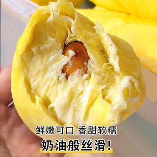松筱 泰国榴莲 净重3kg 1-2个装