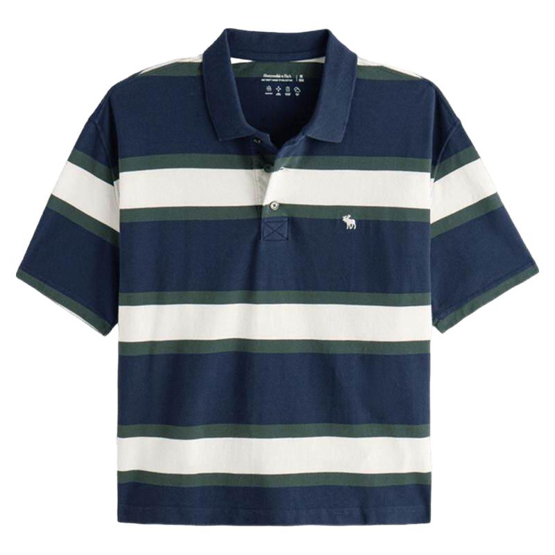 Abercrombie & Fitch 小麋鹿图案 美式POLO衫