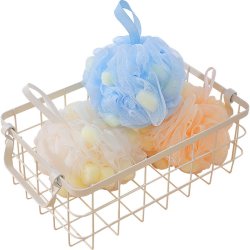 云蕾 84931 军绿色沐浴球 柔软不伤肤