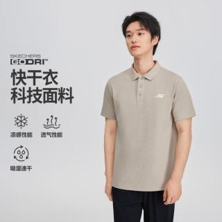 斯凯奇 男款运动POLO短袖衫