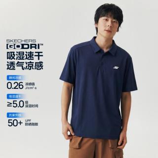 斯凯奇 速干凉感男款POLO衫