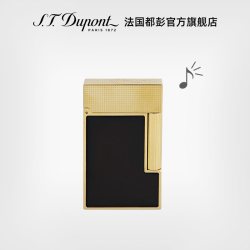 S.T.Dupont S.T. Dupont 都彭 Ligne2 Cling 天然漆打火机 C16601 黑金