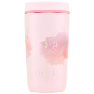 THERMOS 膳魔师 不锈钢保温 女士保温杯 浪漫粉 420ml 随行杯