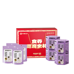 老金磨方 无糖低GI黑芝麻丸 612g 芝麻金礼*1
