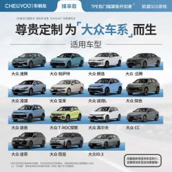 车丽友 适用于大众速腾途观L朗逸帕萨特迈腾探岳TPE汽车脚垫全包围