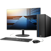 IPASON/攀升 商睿3 15代酷睿Ultra5-225 16GB+1TB SSD 迷你台式电脑主机 23.8英寸