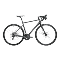 迪卡侬 RC500 铝架碟刹公路自行车 黑色 XL