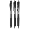 Pentel/派通 BLN105 按动式中性笔 0.5mm 黑色 3支装